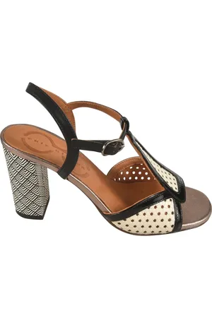 Chie Mihara Buty, Kobieta, Czarny, 40 EU, Czarne obcasy sandały