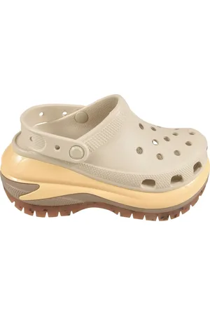 Crocs Buty, Kobieta, Beżowy, 41 EU, Wygodne Sandały na Co Dzień