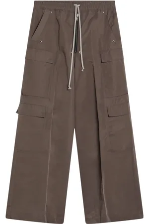 Rick Owens Spodnie, Mężczyzna, brązowy, S, Spodnie Cargo