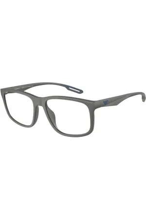 Emporio Armani Akcesoria, unisex, Szary, ONE SIZE, Kolekcja okularów Vista