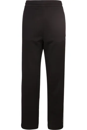 Moncler Spodnie, Mężczyzna, Czarny, L, Nylon, Spodnie Jogger