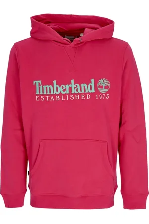 Timberland Bluzy, Kobieta, Różowy, S, Bawełna, Żywa bluza z kapturem na 50. rocznicę