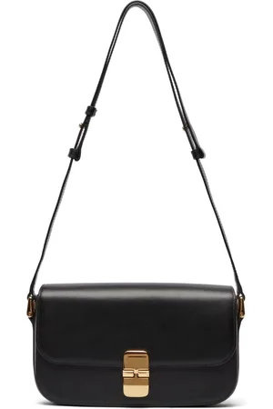 A.P.C. Torebki, Kobieta, Czarny, ONE SIZE, Skóra, Grace Shoulder Bag