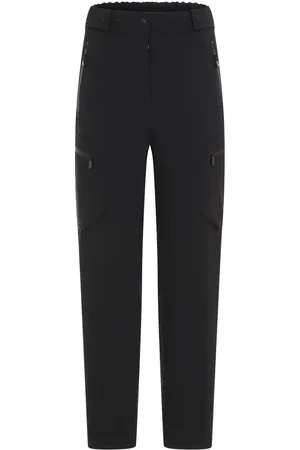 Moncler Spodnie, Kobieta, Czarny, S, Eleganckie Czarne Spodnie