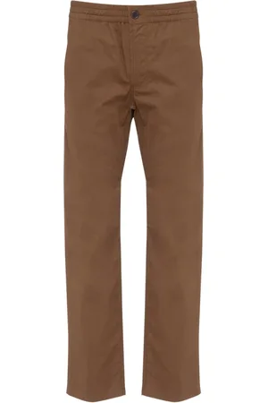 A.P.C. Spodnie, Mężczyzna, brązowy, M, Bawełna, Pantalon Chuck Straight Trousers