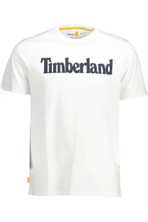 Timberland Koszulki, Mężczyzna, Biały, M, Bawełna, Bio T-Shirt