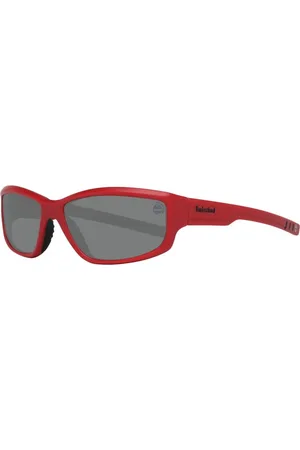 Timberland Akcesoria, unisex, Czerwony, ONE SIZE, Polaryzacyjne okulary przeciwsłoneczne z tworzywa sztucznego