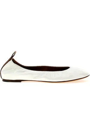 Lanvin Buty, Kobieta, Biały, 38 EU, Lakierowane Baleriny