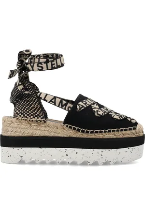 Stella McCartney Buty, Kobieta, Czarny, 40 EU, Espadryle na platformie Gaia Platform
