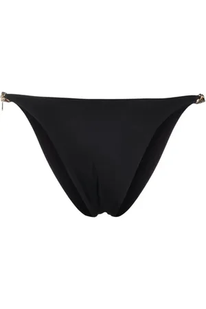 Stella McCartney Bielizna, Kobieta, Czarny, L, Nylon, Majtki od bikini z wysokim wycięciem