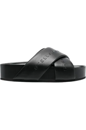 Stella McCartney Buty, Kobieta, Czarny, 38 EU, Nowoczesne Klapki Slide