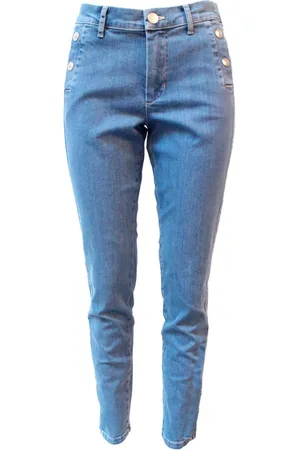 2-Biz Jeansy, Kobieta, Wielobarwność, L, Bawełna, Jasne dżinsy slim-fit