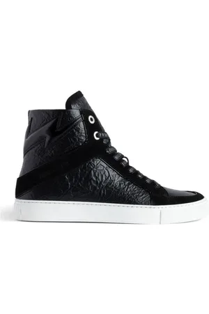 Zadig & Voltaire Buty, Kobieta, Czarny, 36 EU, Stylowe Sneakersy dla Mężczyzn i Kobiet