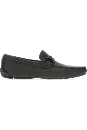Salvatore Ferragamo Buty, Mężczyzna, Czarny, 38 EU, Skóra, Stylowe Mokasynyy