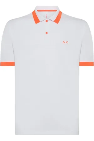 sun68 Koszulki, Mężczyzna, Biały, XL, Bawełna, Klasyczna koszulka polo
