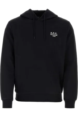 A.P.C. Bluzy, Mężczyzna, Czarny, S, Bawełna, Klasyczna czarna bluza bawełniana