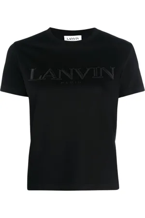 Lanvin Koszulki, Kobieta, Czarny, S, 10 Czarny T-shirt