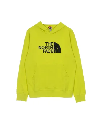 The North Face Bluzy, Mężczyzna, Żółty, XL, Bawełna, Lekka bluza z kapturem i kieszenią typu kangur