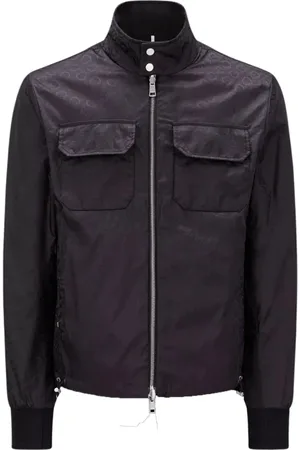 Moncler Kurtki, Mężczyzna, Czarny, L, Reversible Flamenne Czarna Kurtka