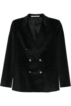 TAGLIATORE Kurtki, Kobieta, Czarny, XS, Bawełna, Parigi Blazer