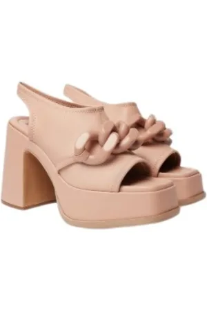 Stella McCartney Buty, Kobieta, Różowy, 38 EU, Sandały na platformie Skyla Chain