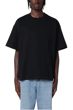 Séfr Koszulki, Mężczyzna, Czarny, L, T-shirt z krótkim rękawem i okrągłym dekoltem