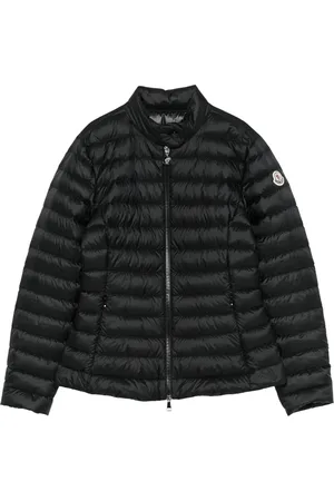 Moncler Kurtki, Kobieta, Czarny, M, Poliester, Stylowa kurtka Igelle