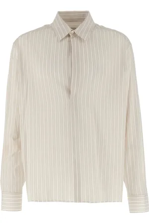 Lanvin Koszule, Mężczyzna, Beżowy, M, Bawełna, Camicie Casual Shirt