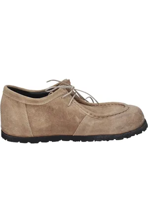 Moma Buty, Kobieta, Beżowy, 37 EU, Zamsz, Vintage Zamszowe Botki