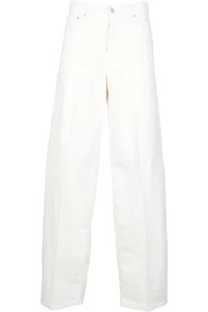 haikure Jeansy, Kobieta, Biały, W25, Białe Jeansyy Twill