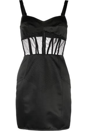 Dolce & Gabbana Sukienki, Kobieta, Czarny, M, Elegancka Czarna Sukienka F6Auqtfuab 1N0000