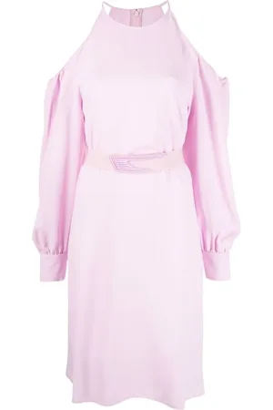 Stella McCartney Sukienki, Kobieta, Różowy, M, Sukienka z wycięciami