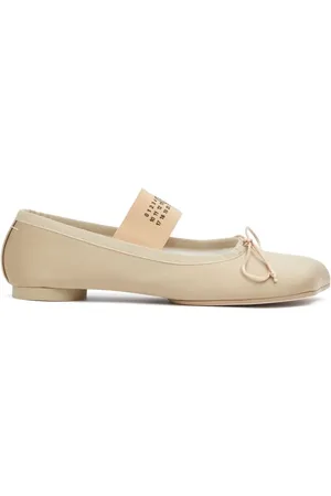 Maison Margiela Buty, Kobieta, Beżowy, 38 EU, Bawełna, Anatomiczne Baleriny