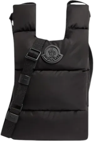 Moncler Torebki, Kobieta, Czarny, ONE SIZE, Skóra, Legere Crossbody Bag