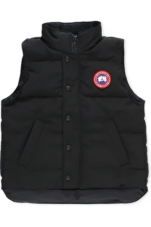 Canada Goose Kurtki, Mężczyzna, Czarny, S, Czarny Kamizelka dla Dzieci z Kaczych Piór