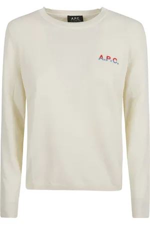 A.P.C. Swetry, Kobieta, Biały, M, Bawełna, Pull Albane