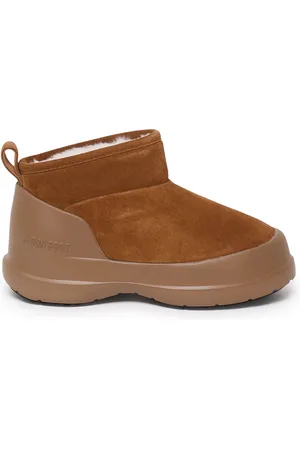 Moon Boot Buty, Kobieta, brązowy, 40 EU, Skóra, Brandy Winter Botki
