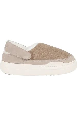 Moon Boot Buty, Kobieta, brązowy, 37 EU, Zamsz, Klapki Park Clog
