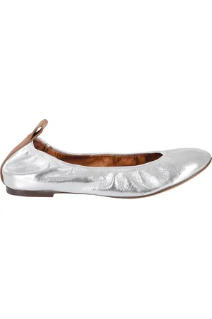 Lanvin Buty, Kobieta, Szary, 38 EU, Skóra, Eleganckie Baleriny
