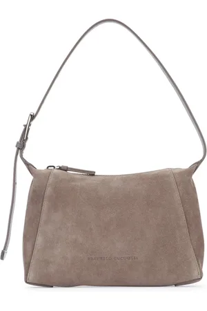 Brunello Cucinelli Torebki, Kobieta, brązowy, ONE SIZE, Stylowe Torby na Ramię na Co Dzień