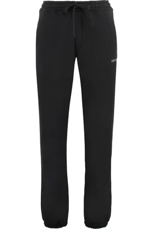 Les Deux Spodnie, Mężczyzna, Czarny, 2XL, Bawełna, Bawełniane spodnie dresowe