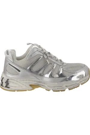 44 Label Group Buty, Mężczyzna, Szary, 42 EU, Skóra, Silver Dragger Sneakers