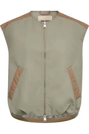 Mos Mosh Kurtki, Kobieta, Zielony, XL, Nylon, MMKura Kamizelka