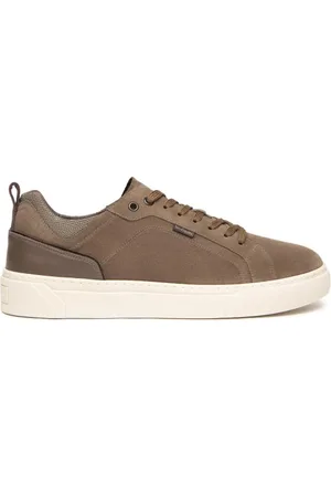 Nero Giardini Buty, Mężczyzna, Beżowy, 41 EU, Zamsz, Zamszowe i materiałowe sneakersy
