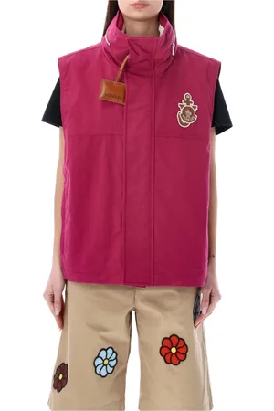 Moncler Sport, Kobieta, Różowy, S, Puchowy bezrękawnik Tryfan Down Gilet
