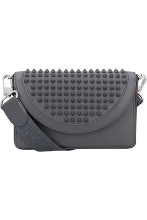 Christian Louboutin Torebki, Mężczyzna, Szary, ONE SIZE, Leather shoulder-bags