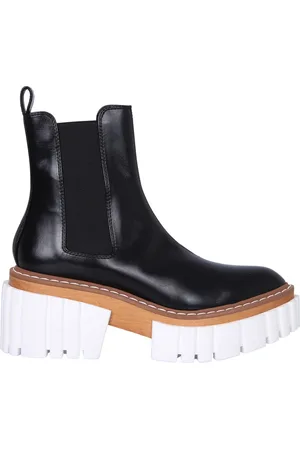 Stella McCartney Buty, Kobieta, Czarny, 40 EU, Emilie Platform Chelsea Botki