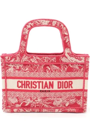 Dior Pre-owned, Kobieta, Czerwony, ONE SIZE, Pre-owned Canvas handbags