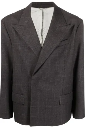 Acne Studios Kurtki, Mężczyzna, Szary, L, Elegancka marynarka garniturowa