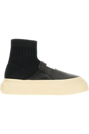Maison Margiela Buty, Mężczyzna, Czarny, 40 EU, Skóra, Wsuwane Sneakersy